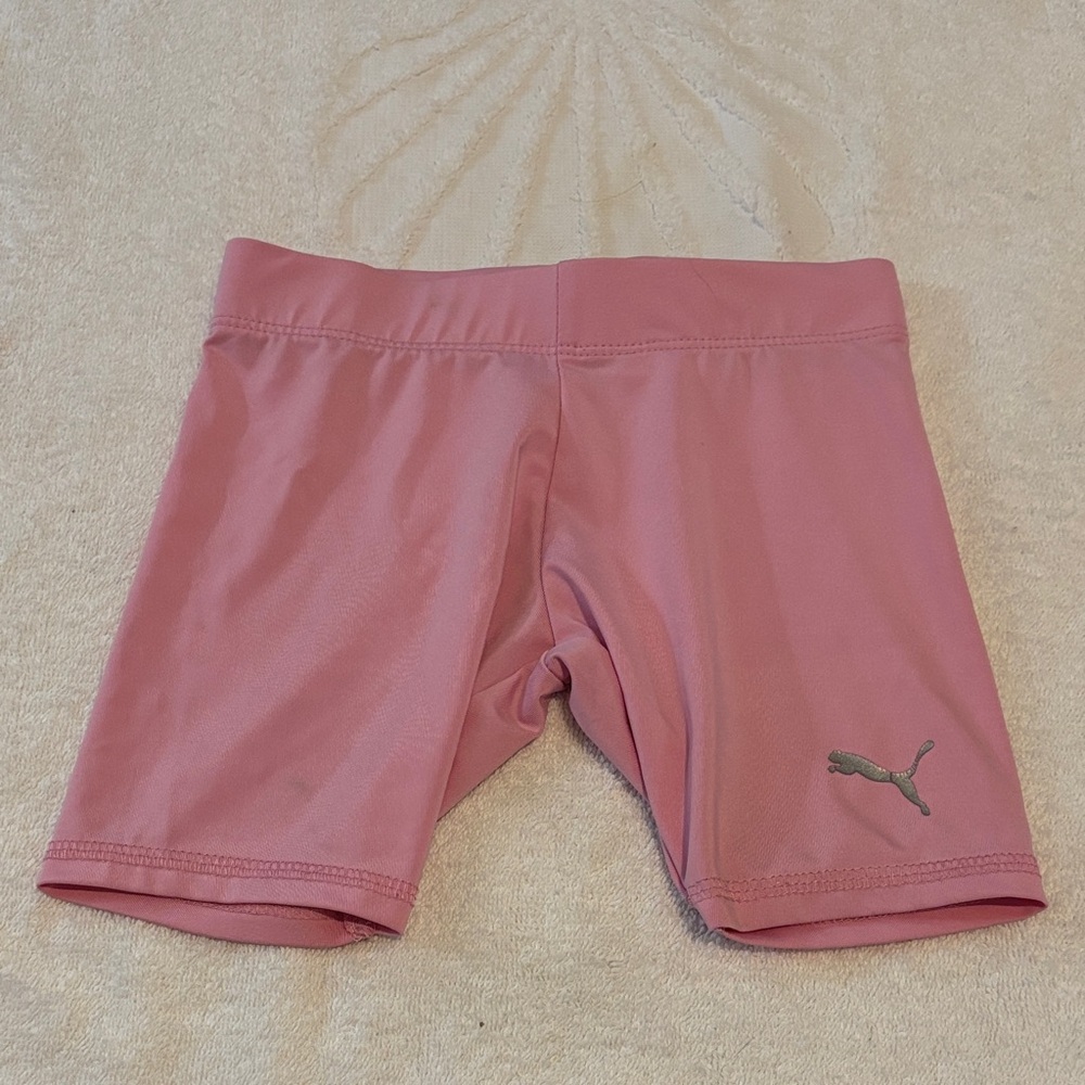 Puma Pink Toddler Athletic Bike Shorts